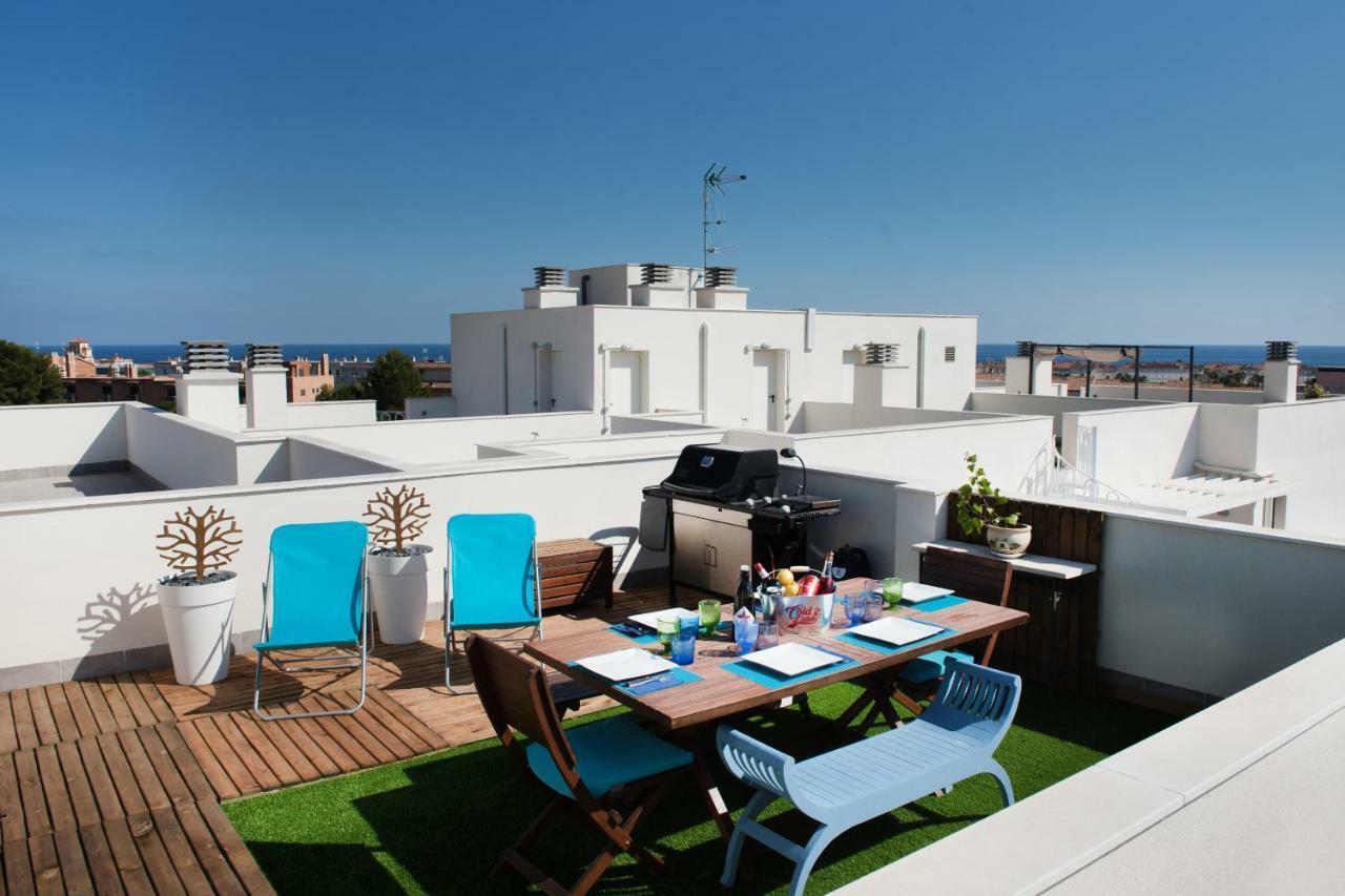 New Apartment With Big Terrace 10 Min Walk To Beach Supermarkets กาลาเฟลล์ ภายนอก รูปภาพ